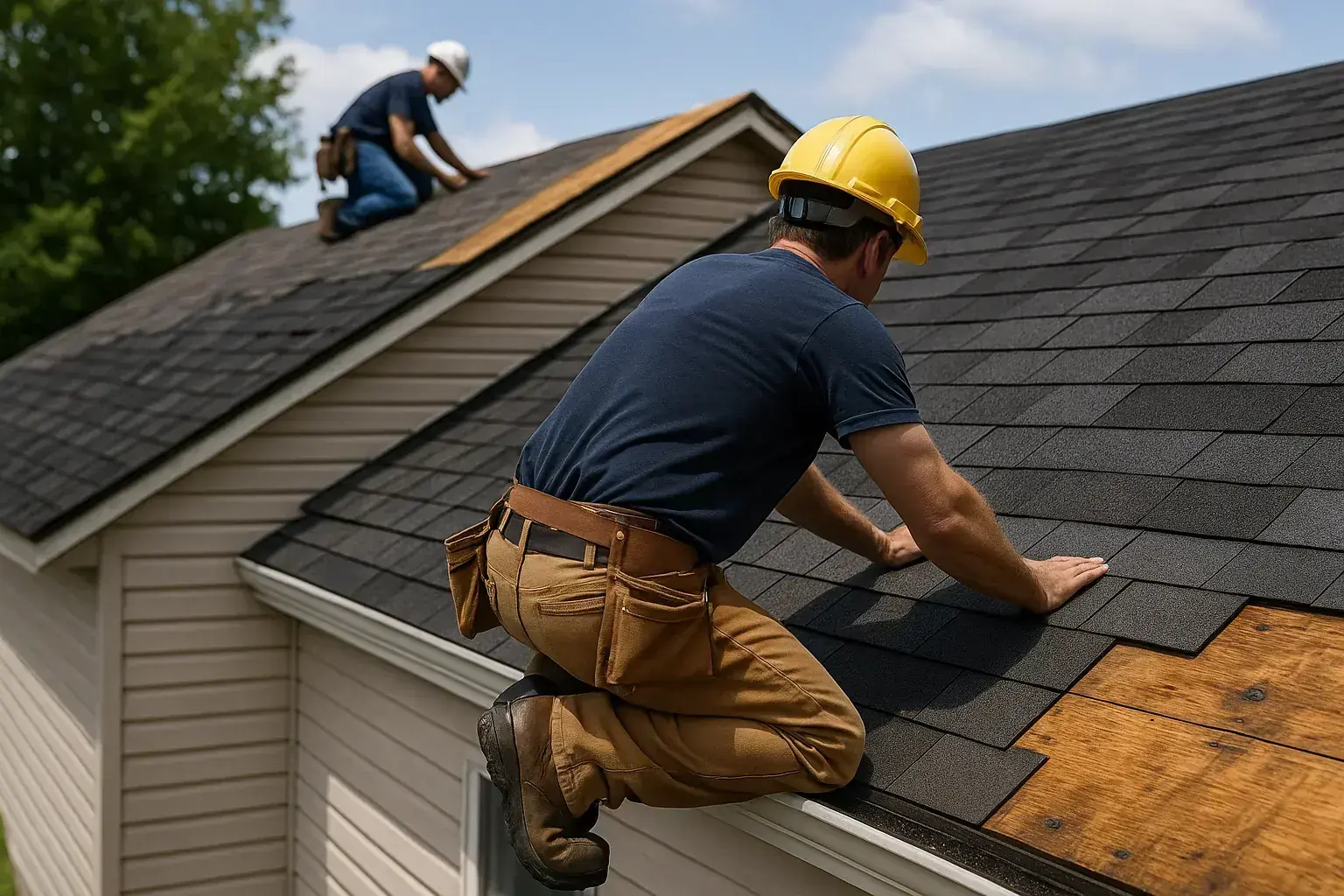 Commercial roofing project in Philadelphia